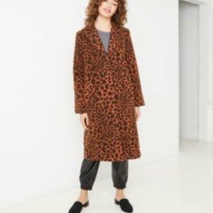 A new day Leopard print coat